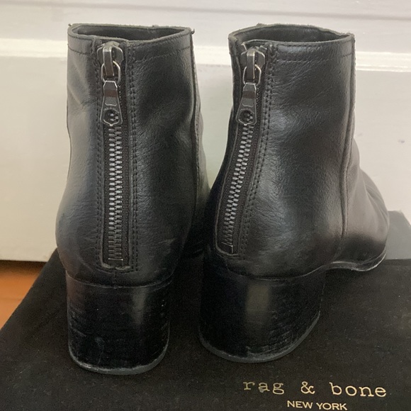 Women's Rag & Bone Wesley Boot in black, size eu 38 us 8 - Picture 8 of 10